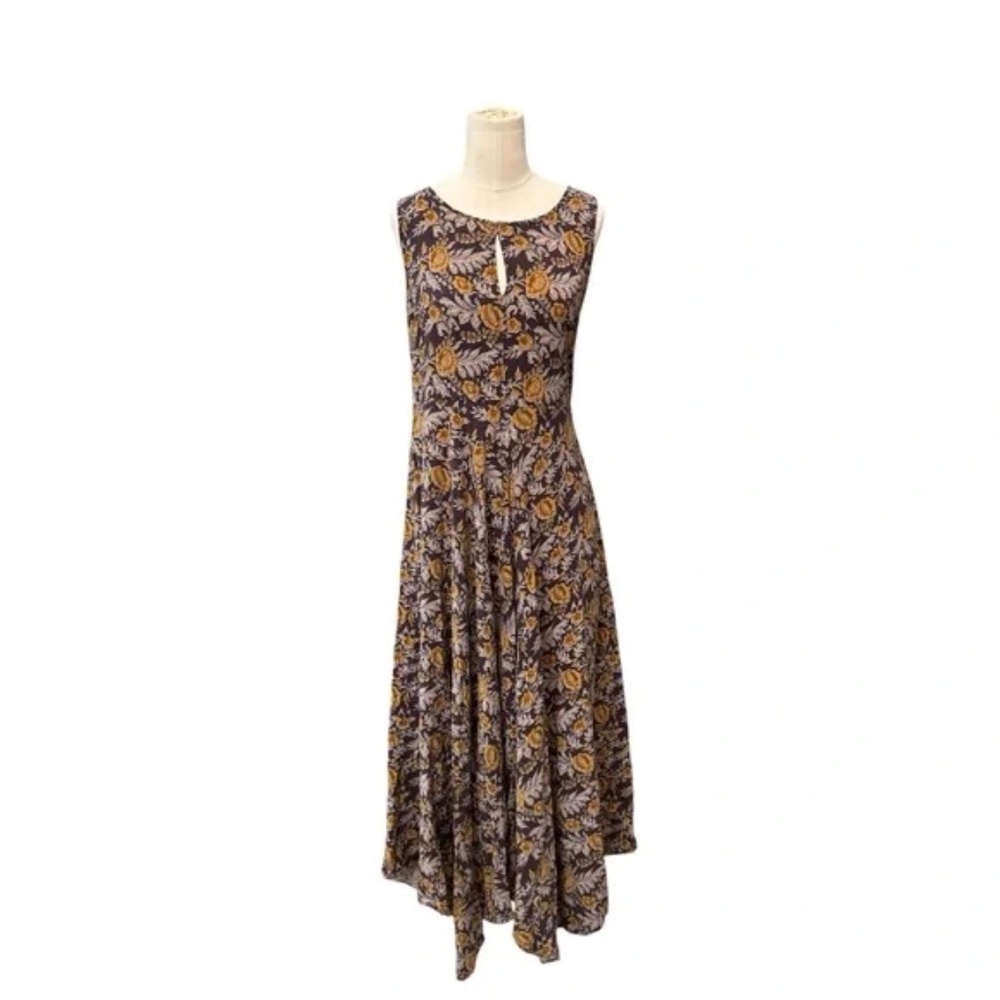 Sundance Jessika Women’s Cottagecore Floral Handkerchief MIDI Dress Size 4 - Picture 2 of 8